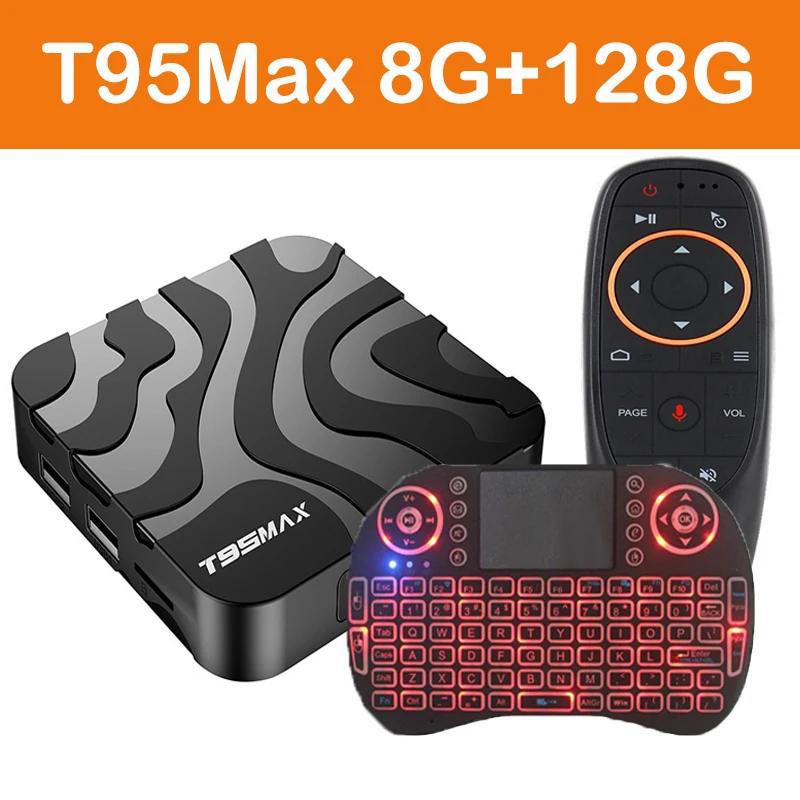 ȵ̵ 12 TV ڽ Ʈ T95 Max H618   2.4G  5G, 6K AV1  ̽ , 4GB 8GB , 64GB 128GB  ڽ ̵ ÷̾